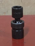 Snap-on Sae 1/4" Drive 3/8" Impact Swivel Joint Socket 6 Point Iptm12. Fixed Price $24.95.