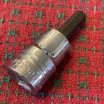 Vintage Armstrong 5/16" Hex Allen Socket 1/2" Drive Usa . Nos. Fixed Price $10.99.