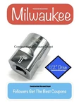 Milwaukee 1" In. 1/2" Drive Sae 6 Point Standard Shallow Socket 45-34-9108. Fixed Price $11.39.