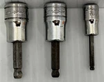 Ma6 (3) Snap On Sae Standard Ball Hex Bit Sockets Fab8e Fab7e Tmab4e. Fixed Price $29.99.