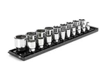 1/2 Inch Drive 6-point Socket Set With Rails And Tray, 19-piece (3/8 - 1-1/2 In.. Fixed Price $109.99.