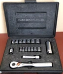 Craftsman Sae 1/4" & 3/8" Drive Socket Set In Case 9-33234 -v- Made Usa. Fixed Price $39.99.