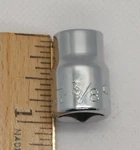 Vintage Craftsman 3/8" Drive 12 Point Shallow Socket Sae V 44331 Usa Nos. Fixed Price $8.66.