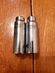 Mac Tools 1/4 Drive 7/16 1/2 6pt Deep Sockets Lot Of 2. Fixed Price $20.00.