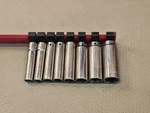 Matco Tools 8 Piece 1/4 Drive Sae Deep 6 Pt Chrome Socket Set Usa 9/16 To 9/32. Fixed Price $69.95.