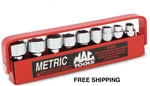 Mac Tools 9 Pc 1/4 Dr Metric Univ Swivel Socket Set 6mm-14mm Smmu96tra Free Ship. Fixed Price $299.99.