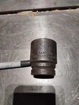 Matco Dp402tw - Sae 1-1/4 Inch 3/4 Drive 12 Point Standard Impact Socket. Fixed Price $12.00.