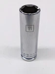 Kobalt 1/4 Inch Drive 6 Point Metric Deep Sockets Blue Band Pick Your Size. Fixed Price $3.63.