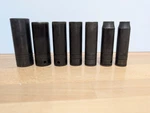 7 Sk Hand Tools 1/2" Drive 6pt Deep Sae Impact Sockets 7/16 To 7/8. Fixed Price $45.99.