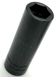 Snap On Tools 7/16" Sae Impact Deep Well Socket 1/4" Drive Flank 6-point Usa. Fixed Price $20.00.