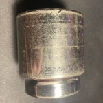 Matco Tools 1/2" Drive 1-1/2" Shallow 6 Pt Impact Socket C486 - Ships Free!. Fixed Price $18.95.