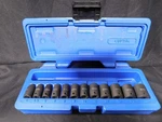 Cornwell Cbpi1m 12 Piece 1/4" Drive Bluepower 6 Point Metric Power Socket Set. Fixed Price $45.00.