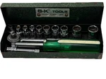 Vintage S-k Sk Tools # 40970 1/4" Drive Ratchet / Socket Set 13 Piece Metal Box. Fixed Price $49.87.