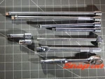 Snap On 9pc 3/8 Drive Ratchet Breaker Bar T Handle Extension Set F730a Fx11 Fx8. Fixed Price $189.99.