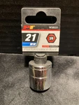 Performance Tool Socket 21mm 3/8 Drive Chrome Vanadium W38221 Mechanic. Fixed Price $5.99.