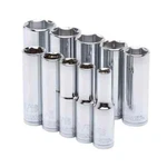 Husky 3/8 In. Drive Deep Sae Socket Set (10-piece). Fixed Price $17.99.
