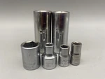 Husky 18mm 17mm 14mm 7mm 9/32 & 7 6-point Metric Sae 3/8 1/4 Drive Socket. Fixed Price $16.99.