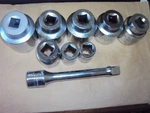 Proto J55642 Tools Set , 9 Piece 12 Pt 3/4 Dr. Fixed Price $148.95.