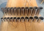 *usa Made* Craftsman 22 Pc 1/2" Drive Sae Deep & Shallow Sockets - V Vv Series. Fixed Price $99.99.