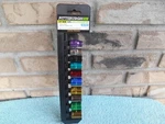New Pittsburgh Pro 10 Pc. Metric 3/8" Drive 12 Point Multicolored Socket Set.. Fixed Price $12.95.