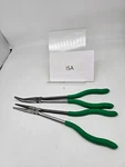 Matco Tools Png110b - Png111b 11" Xl Long Reach Grip Pliers Set Of Two Green. Fixed Price $97.88.