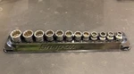 Snap On 3/8 Drive 12 Point Shallow Socket Set 12pc Metric (212fmy). Fixed Price $170.00.