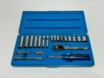 Cornwell Usa 21pc Sae 3/16-1/2 Service Socket Ratchet Set 1/4 Drive 1 Craftsman. Fixed Price $149.99.