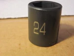 Matco Adv Cp24m6v 1/2" Drive Shallow Socket 1-pc. 24mm Impact New. Fixed Price $20.00.