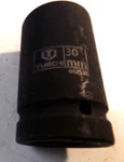 Tuochi 30mm 662530 Socket 1" Drive 6-point Deep Impact. Fixed Price $19.99.