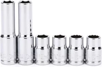 Mixpower 6pcs 3/8"drive 10mm Deep&shallow Socket, Cr-v, Metric, Mirror. Fixed Price $15.88.