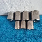 Craftsman 3/8" Dr 12pt Metric 7 Pc Ez Read Socket Set. Fixed Price $17.50.