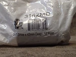 3142md Grey Pneumatic 3/4" Drive X 42mm 12 Point Deep Length Impact Socket (bn12. Fixed Price $60.79.