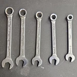 Mac Tools Metric Combination Wrench Set Steel 10-6mm Double Ended 5pcs. Fixed Price $100.00.
