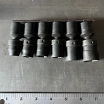 Snap-on 6pc 1/2 Drive 6pt Sae 7/16"-3/4" Impact Swivel Socket Set Imbl140-240. Fixed Price $160.00.