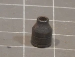 Snap On Tools Industrial 3/8" Drive Shallow Socket 1/4" Gf081 12pt 12 Point Dr. Fixed Price $12.34.