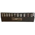 Vtg Craftsman 11 Piece Sae 12 Point Deep Socket 1/2 Drive Set 47521 - 47533 Usa. Fixed Price $71.99.