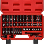 3/8 In. 49 Piece 6 Point Impact Socket Ratchet Drive And Metric Set. Fixed Price $77.59.