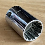 Snap On 5/8" Hex Shallow Socket 3/8" Drive Spline Fes200 Sae #20 Usa Read. Fixed Price $54.95.