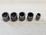 5 Proto Professional Impact Metric Socket Set 3/8" Drive 19 18 17 16 10mm 7219m. Fixed Price $33.44.