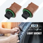 2pcs Turn Signal Light Marker Lamp Socket 9e53-13411-aa For Ford F-150 2015-2018. Fixed Price $16.40.