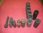 Lot Of 3/8" Drive Sockets, 16pc Total, 6 Point Impact, Usa Made New Old Stock. Fixed Price $36.00.