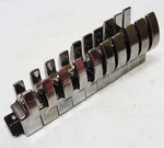 Matco Tools Srbcfnm10c 10pc 3/8" Drive Metric Crowfoot Wrench Set (10mm-19mm). Fixed Price $229.89.