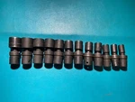 Snap-on 312ipl 12 Piece Shallow Impact Swivel Socket Set, 1/2 Drive 6-point Sae. Fixed Price $479.95.