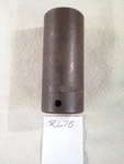 1 Used Williams 1" Deep Well Impact Socket. 14-632. 1/2" Drive. 6 Point. (r675). Fixed Price $10.95.