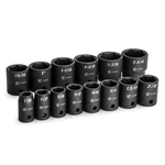 Capri Tools 1/2 In. Drive Shallow Impact Socket Set, 7/16 To 1-1/4 In, Sae, 1.... Fixed Price $60.97.