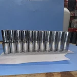 Craftsman Metric Deep Length Socket Set 10 Pieces Alloy Steel Chrome Finish. Fixed Price $24.69.