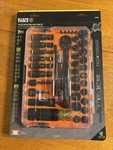 Klein Tools 65500knect Complete Impact Pass-through Flip Socket Set 39-piece New. Fixed Price $113.95.