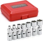 Ementol 7pcs 1/4" Drive Universal Joint Socket Set, 6 Point, Sae One Size. Fixed Price $32.81.