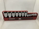 Mac Tools 12 Pc Standard Deep 6 Point Socket Set 1/4 - 15/16. Fixed Price $179.99.