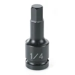 Grey Pneumatic 9925m 1/4" Drive X 2.5mm Hex Driver Socket. Fixed Price $16.26.
